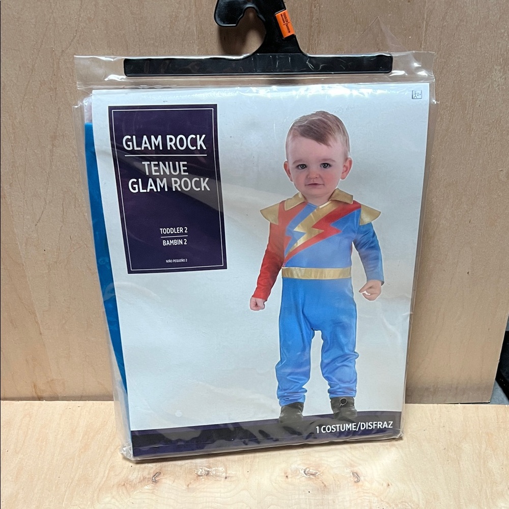 adidas Kids Glam Rock Superhero Costume - Blue, Red, and Gold